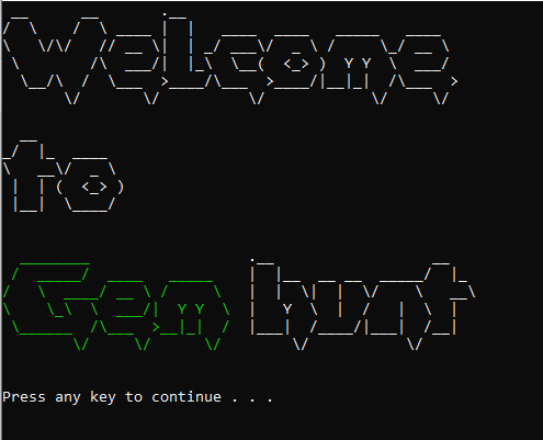 title screen